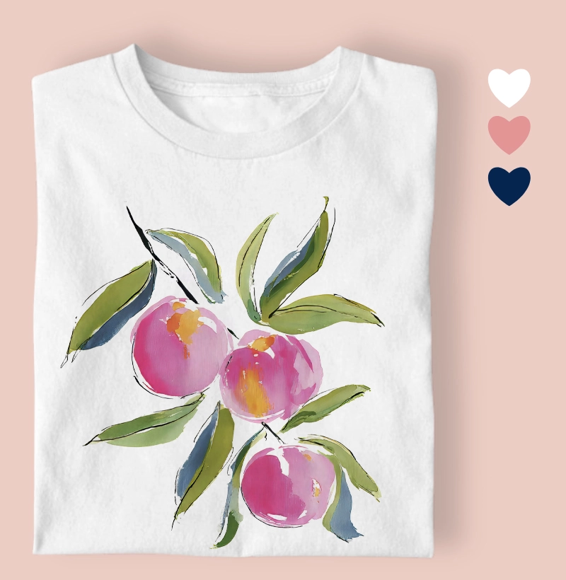 Camiseta frutas 