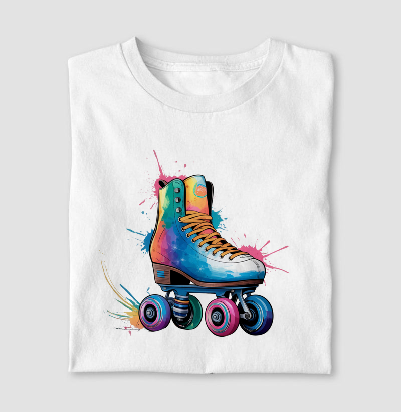 Patins em Aquarela - Quad