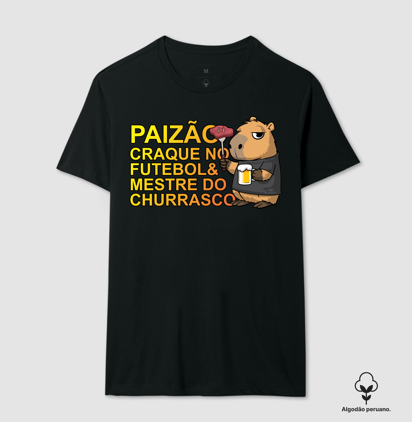 Camiseta Capivara Pai Churrasco