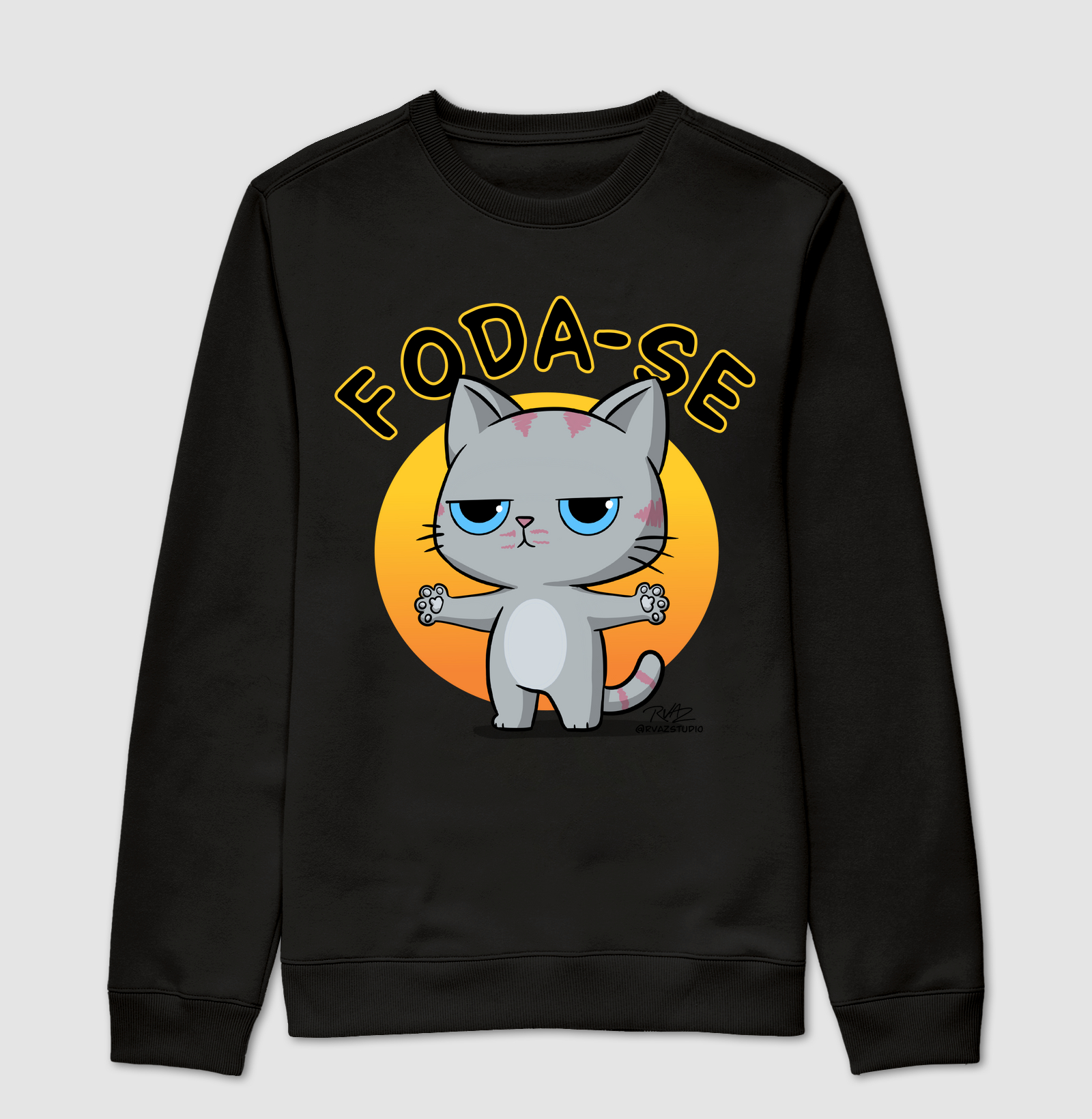 Camiseta Gato Sincero F...