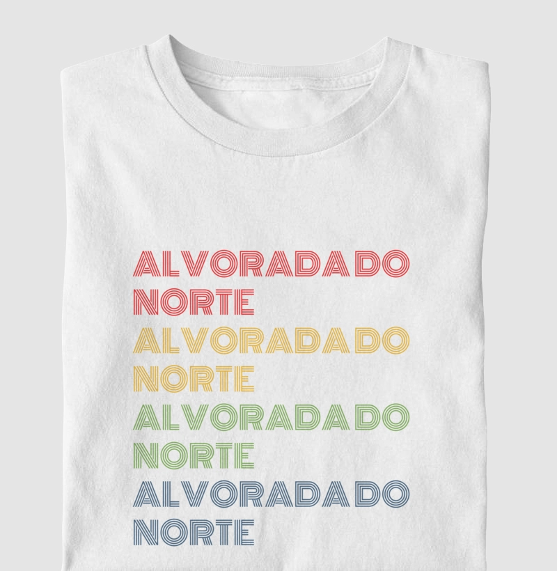 Alvorada do Norte Letreiro Retrô