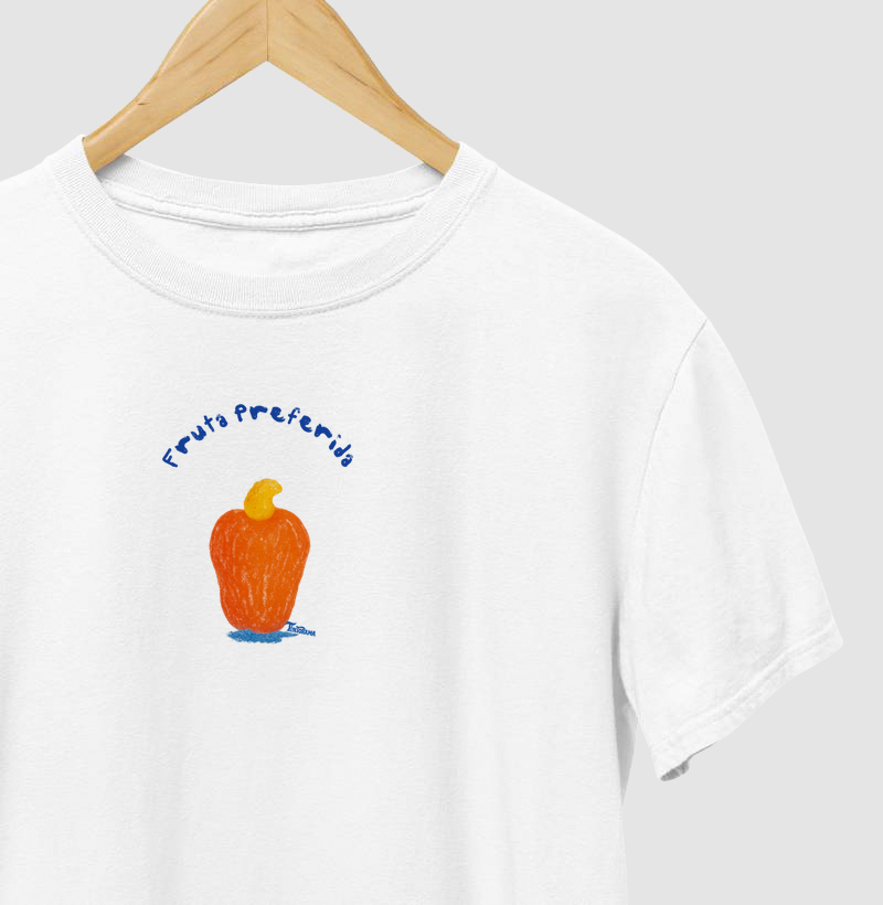 Camiseta "prefiro caju"