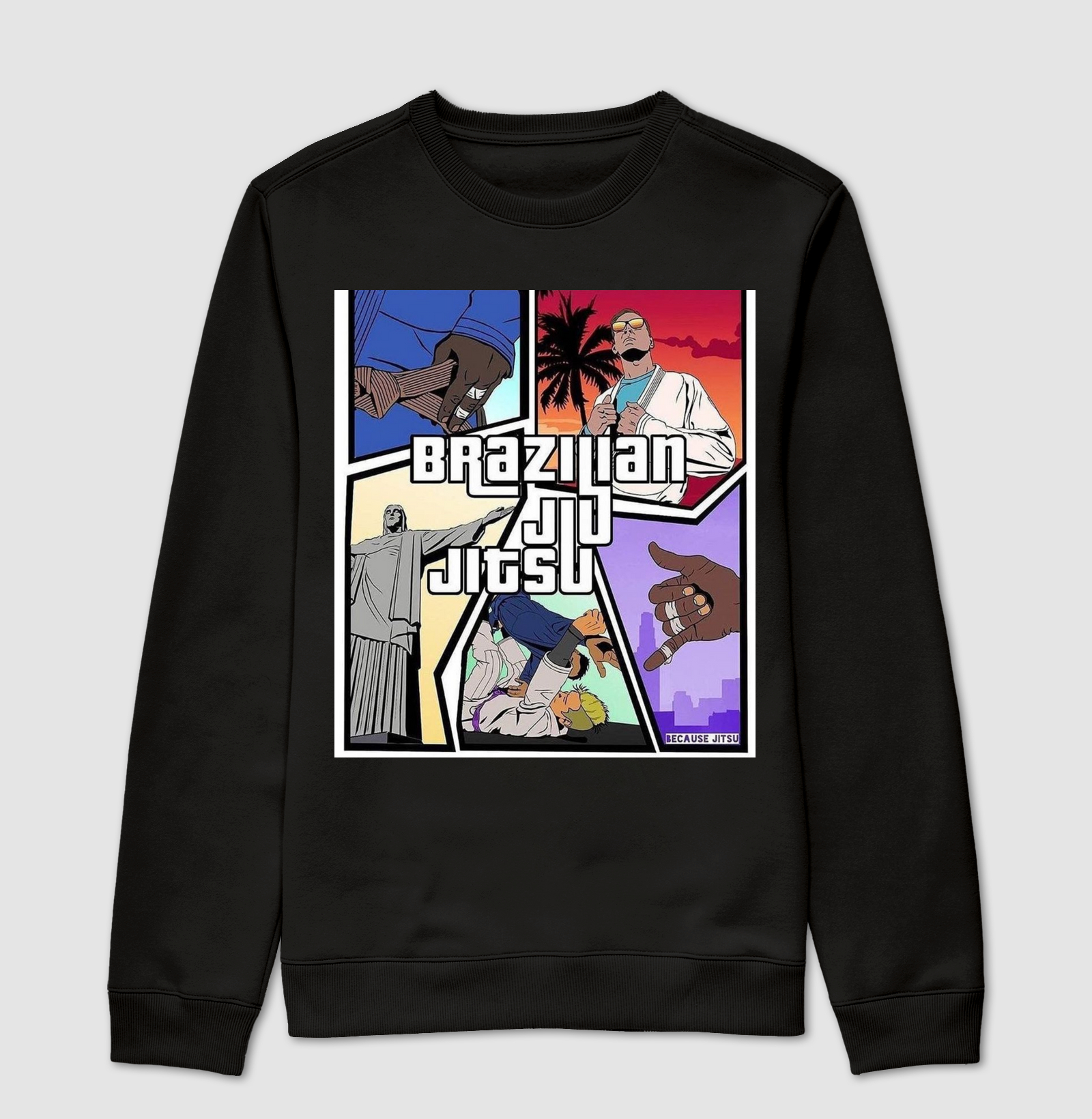camisa Estampas Jiu Jitsu 