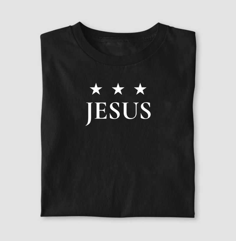 Camiseta Cristã Unissex Jesus Star | Milagree