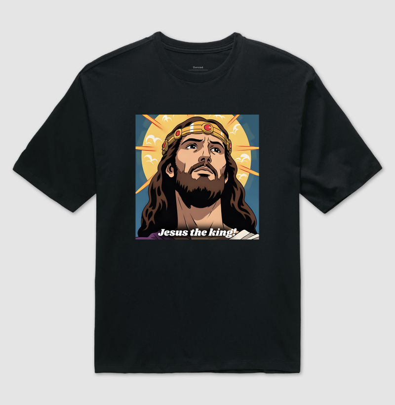 Camiseta Jesus The King