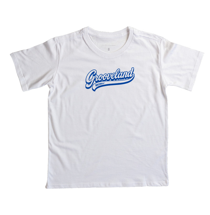 Camiseta Backbeat Classic Grooveland - Branca