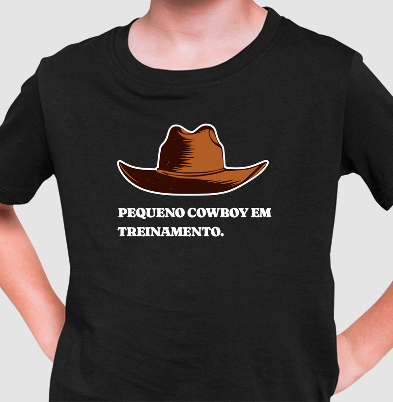 Pequeno Cowboy em Treinamento - KIDS