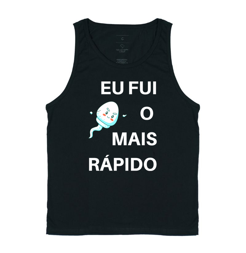 Eu fui o mais rápido