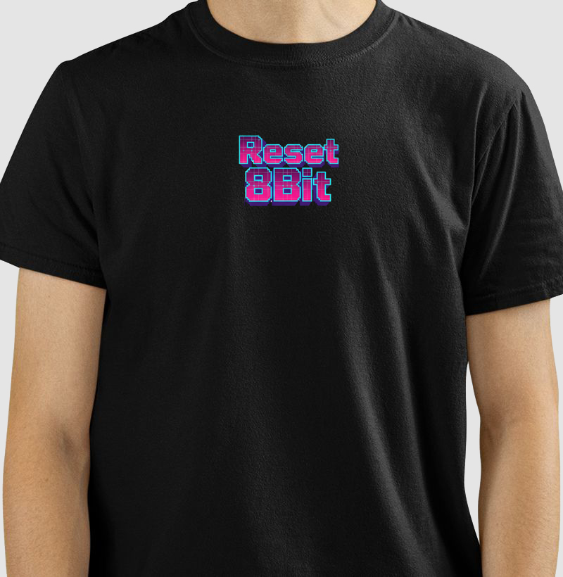 Camiseta   Reset8Bit