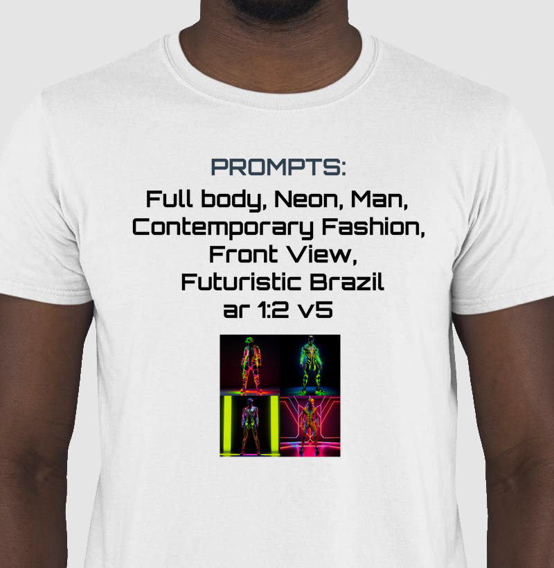 Camiseta Prompt Man