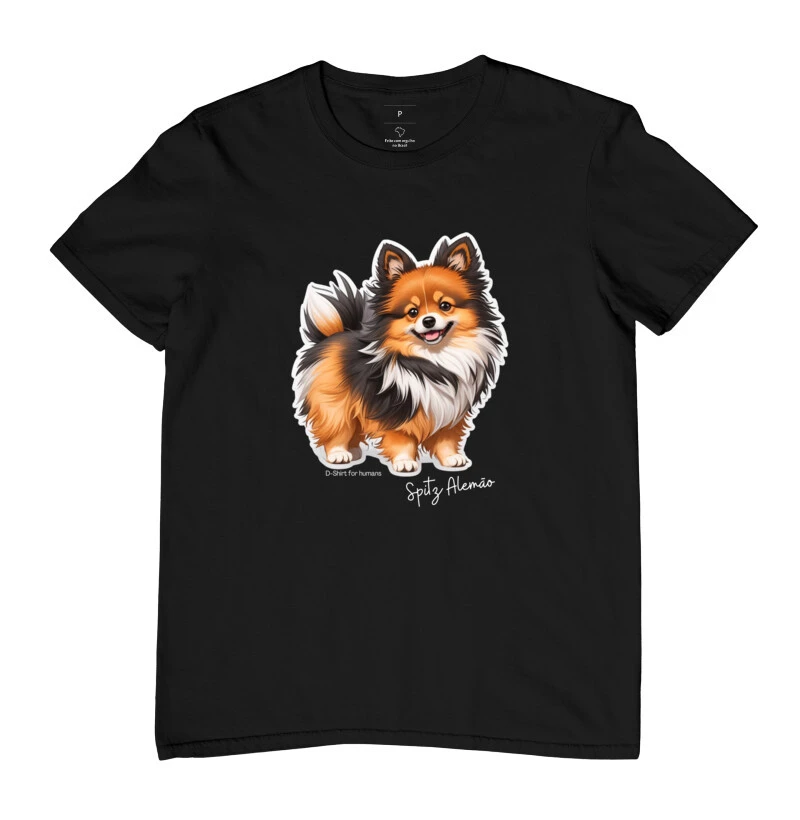 Sticker spitz tricolor