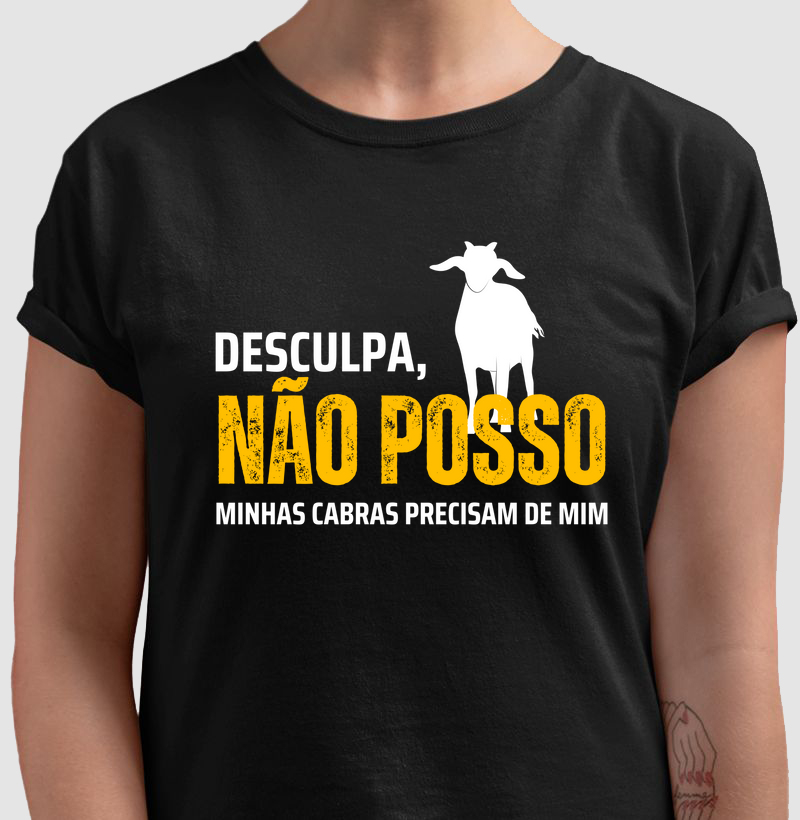 Desculpa, não posso! Cabras