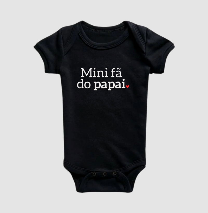 Mini fã do papai!