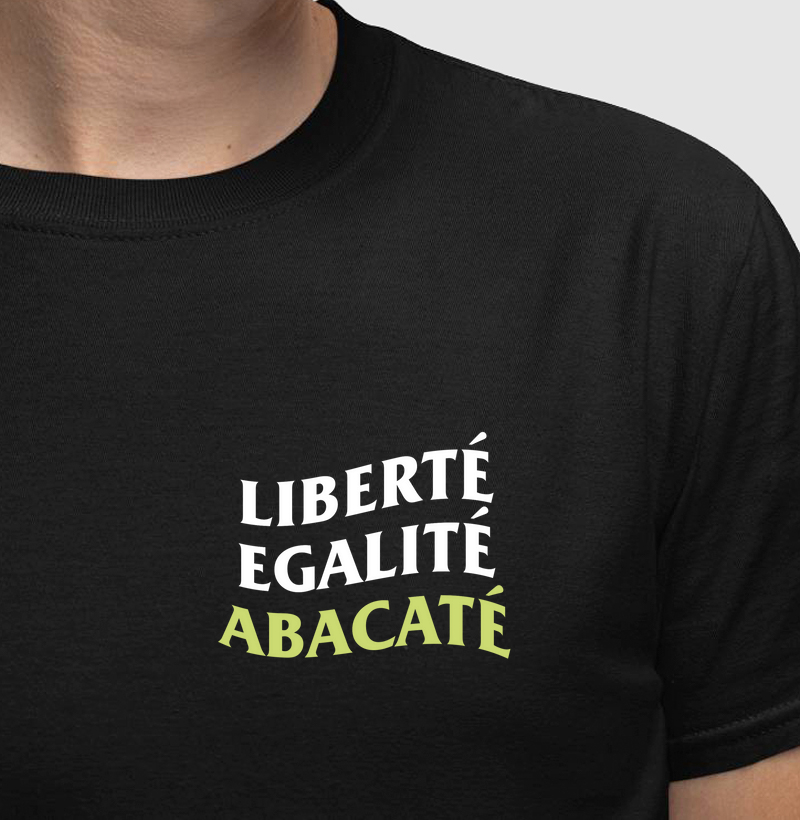 Liberté Egalité Abacaté Minimalista