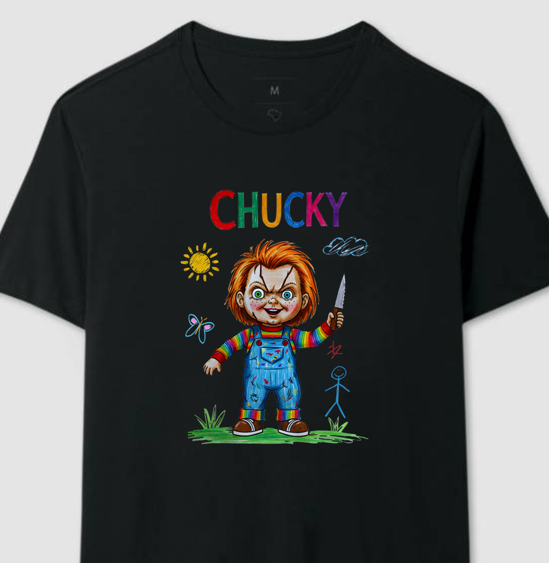 Camiseta Chucky - Brinquedo Assassino