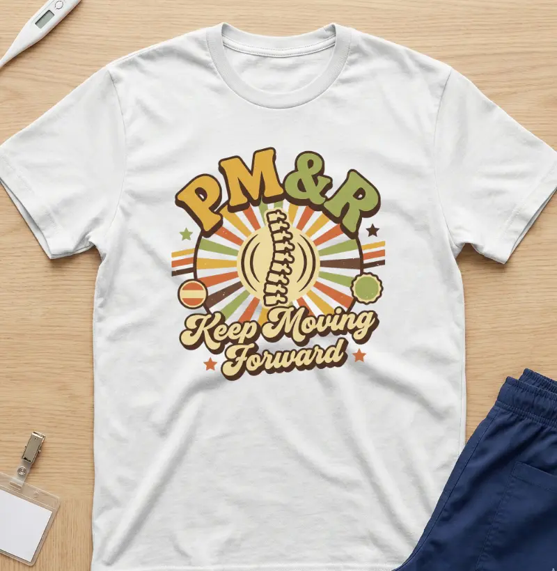 Camiseta - Fisiatria: Retrô