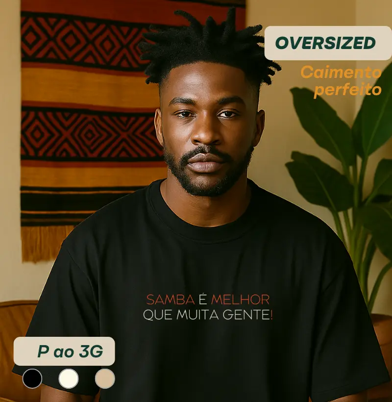 Samba é melhor que muita gente!