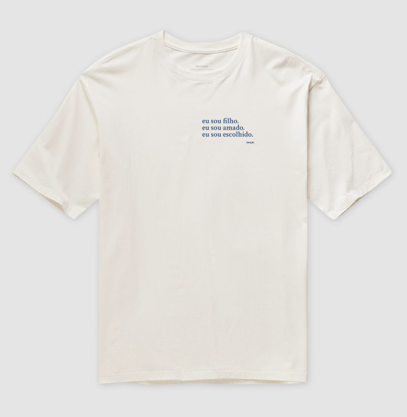 Camiseta Oversized Escolhido