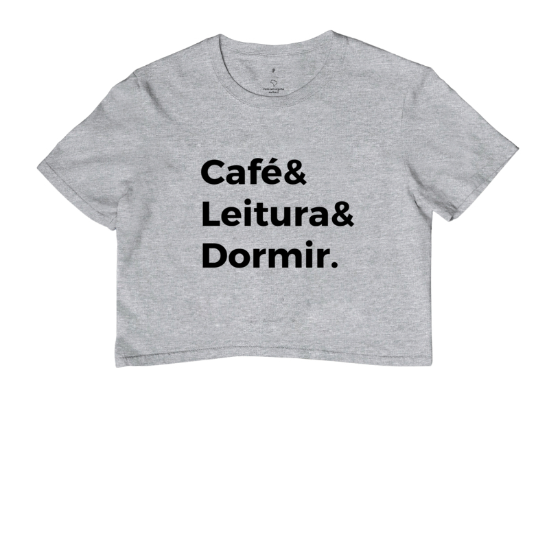 Café, leitura e dormir