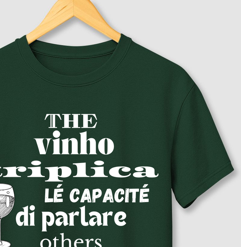 The vinho triplica lé capacité di parlare others languages
