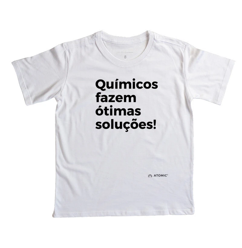 Químicos fazem ótimas soluções!