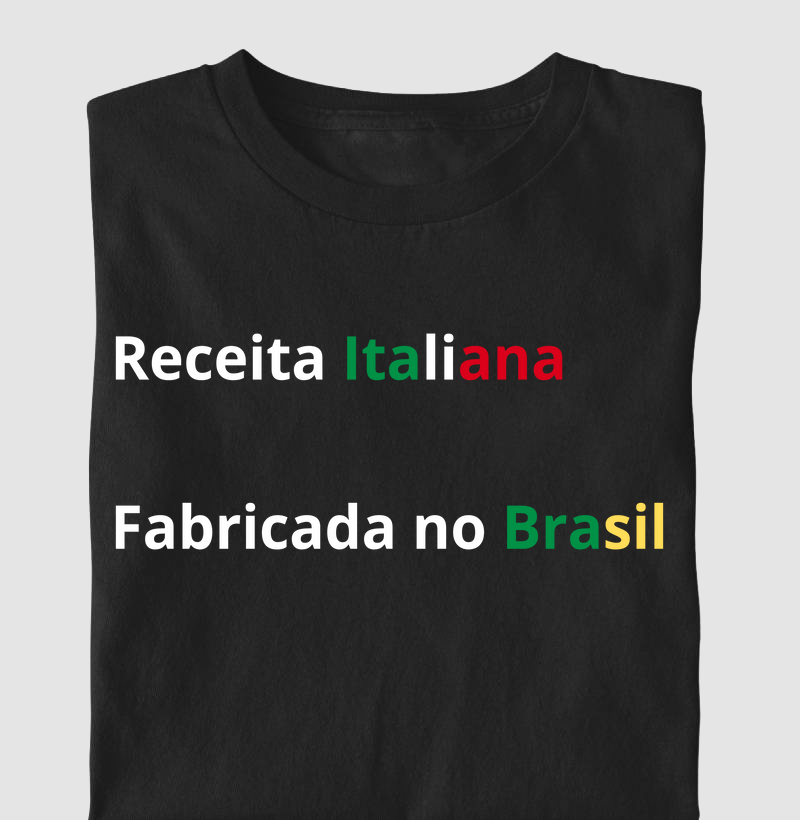 Receita Italiana, Fabricada no Brasil Colorida