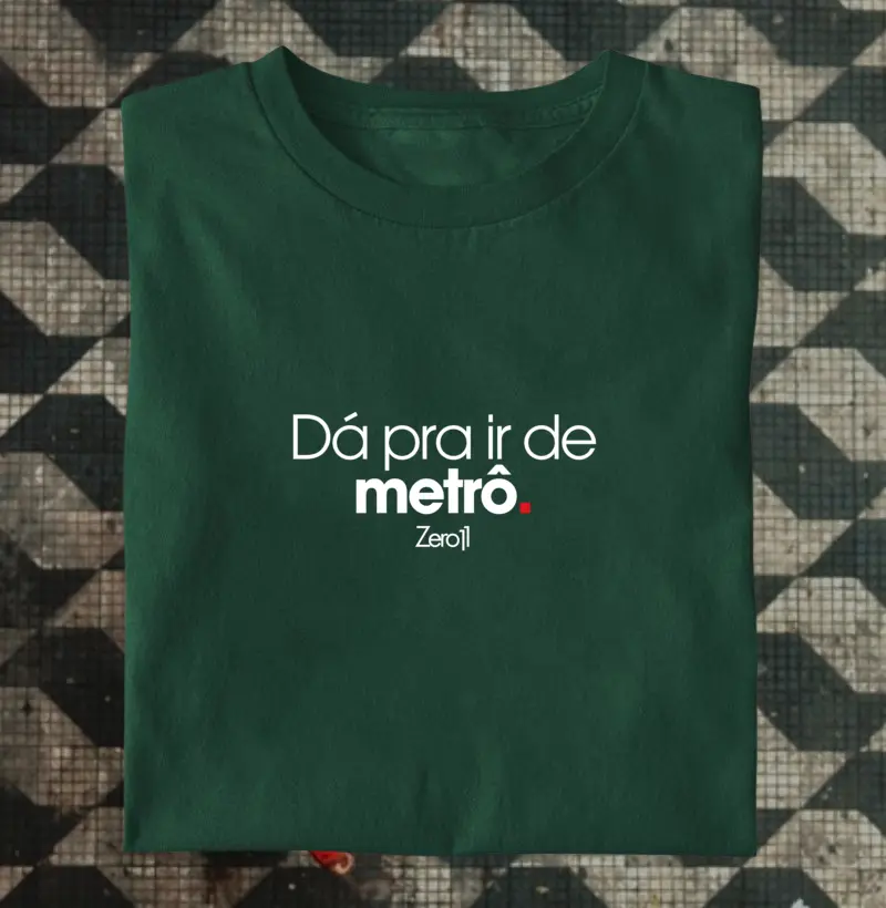 Dá pra ir de metrô