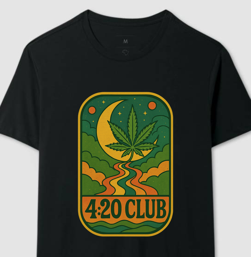 Camiseta - 4:20 Club River
