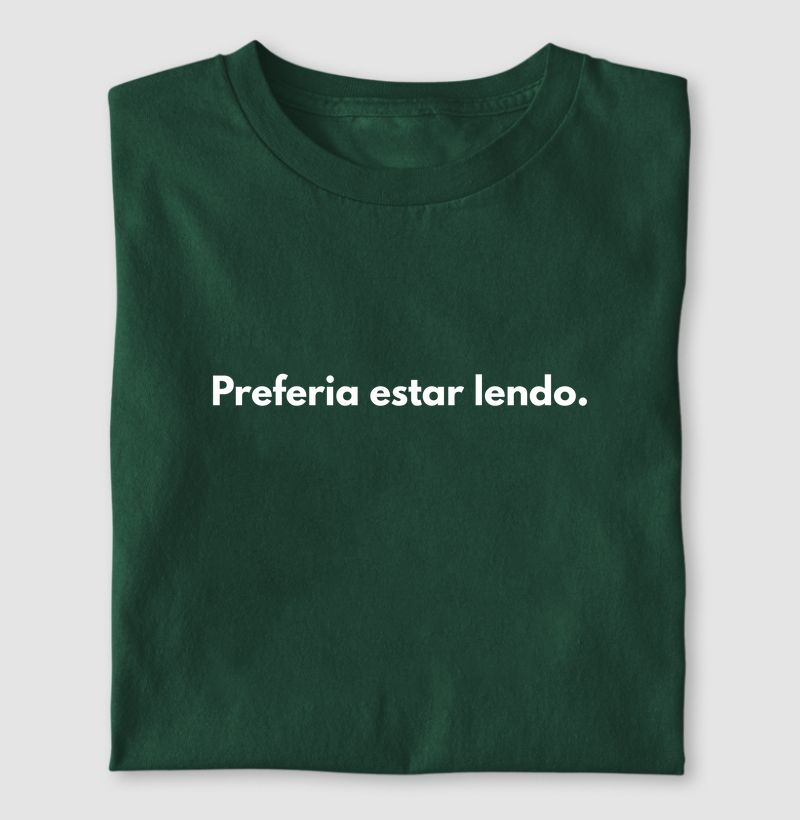 Preferia Estar Lendo