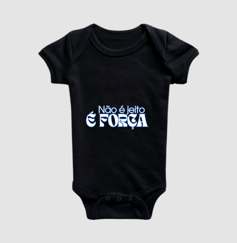 Não é jeito, é força
