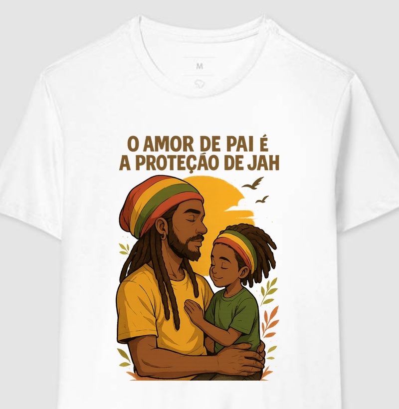 camiseta algodão dia dos pais