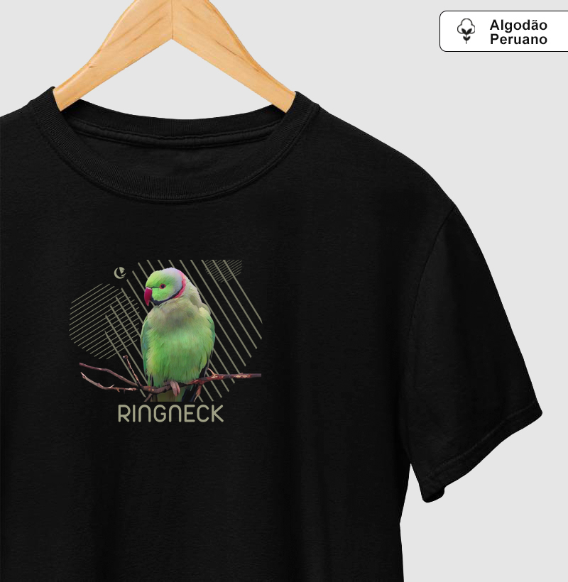 Camiseta Algodão Peruano - Ringneck