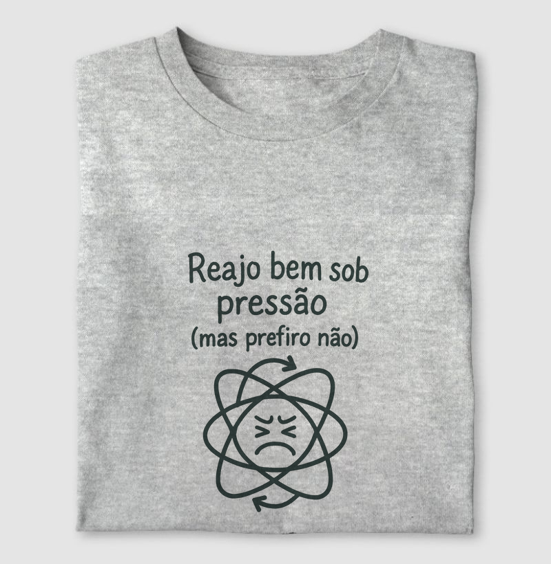 Reajo bem sob pressão (mas prefiro não)