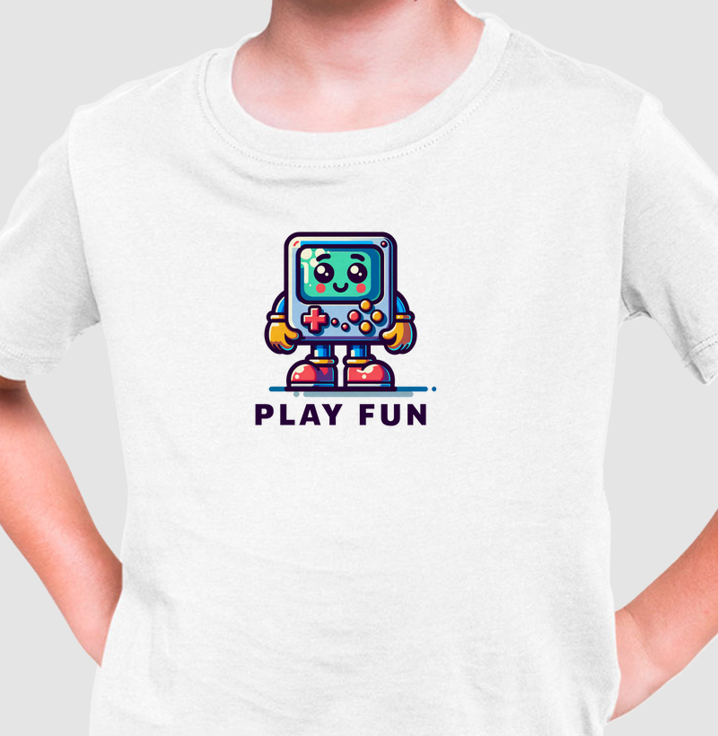 Camiseta Infantil “Play Fun"