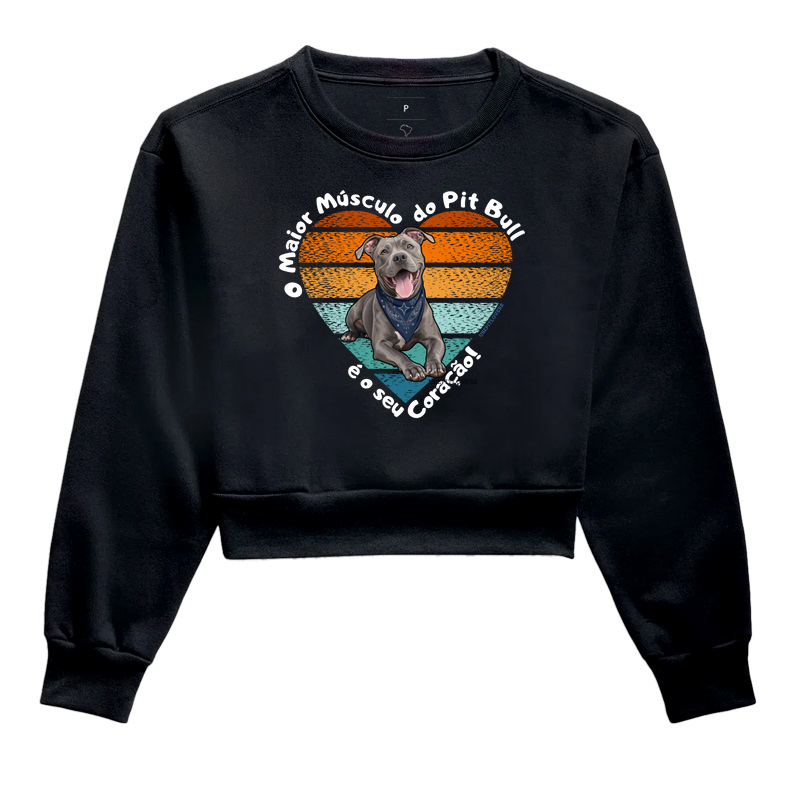 O MAIOR MÚSCULO DO PIT BULL É O SEU CORAÇÃO!