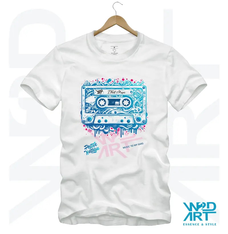 Camiseta Fita Cassete | Série: FITAS • 01F