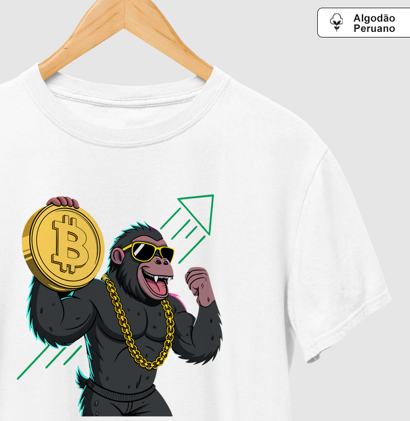 Camiseta Bitcoin Gorilla