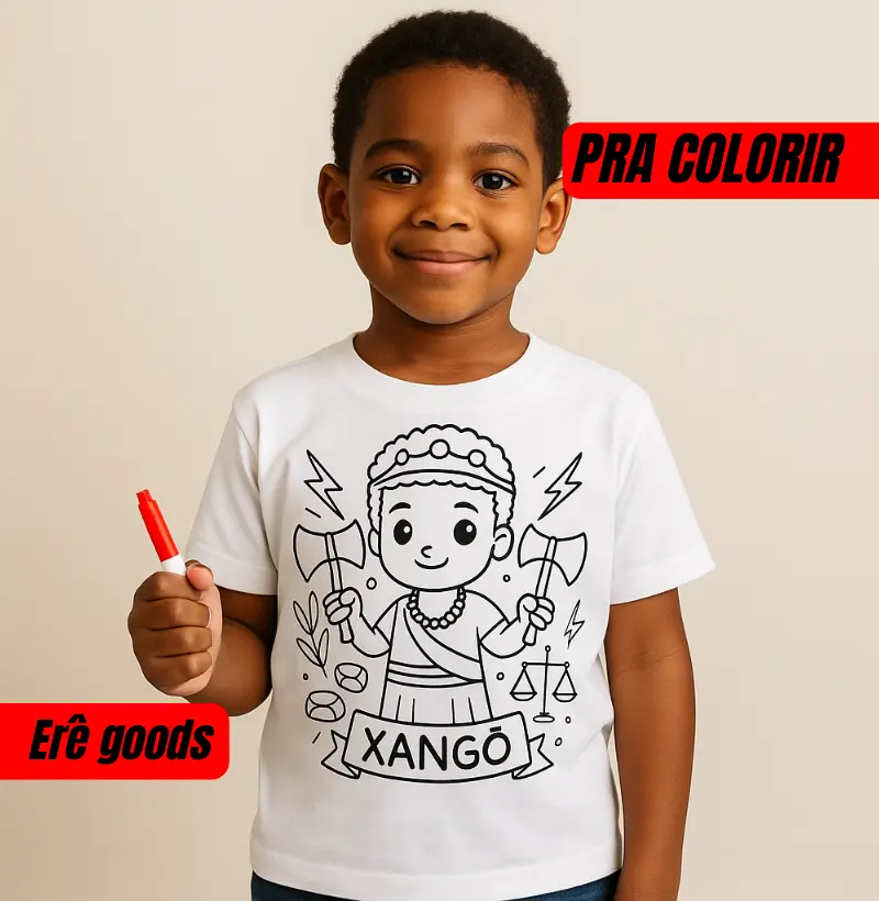 XANGO PRA COLORIR