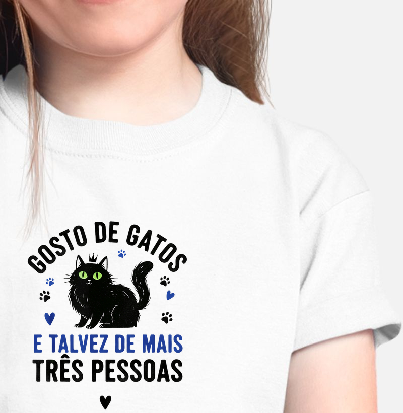 Gosto de gatos e talvez de mais três pessoas