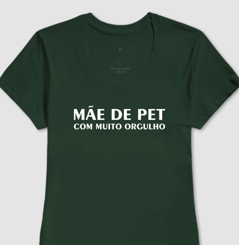 Camiseta Mãe de PET