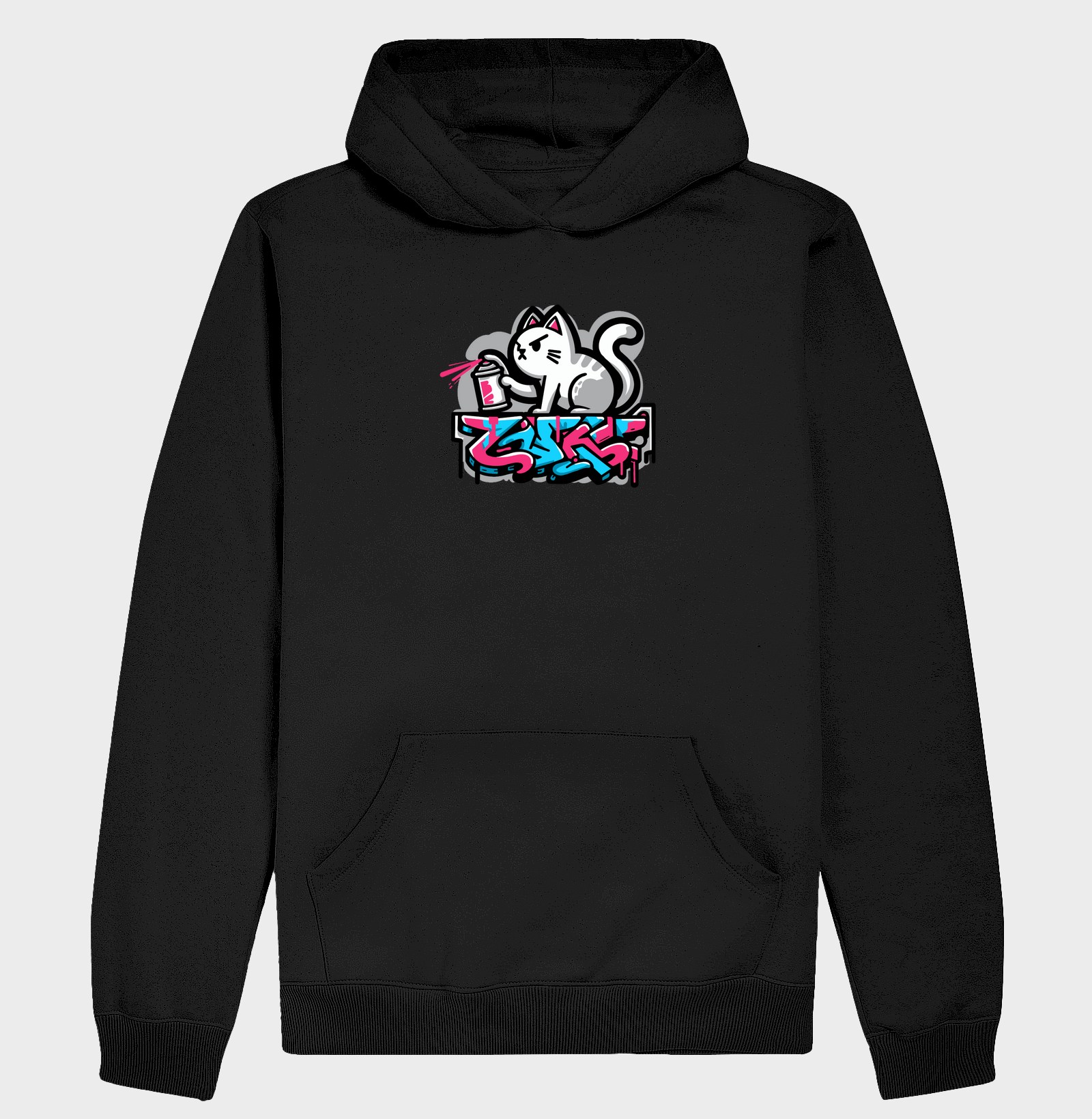Hoodie Moletom Spray Kitty