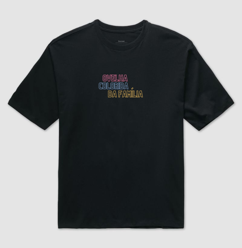 ovelha colorida da família