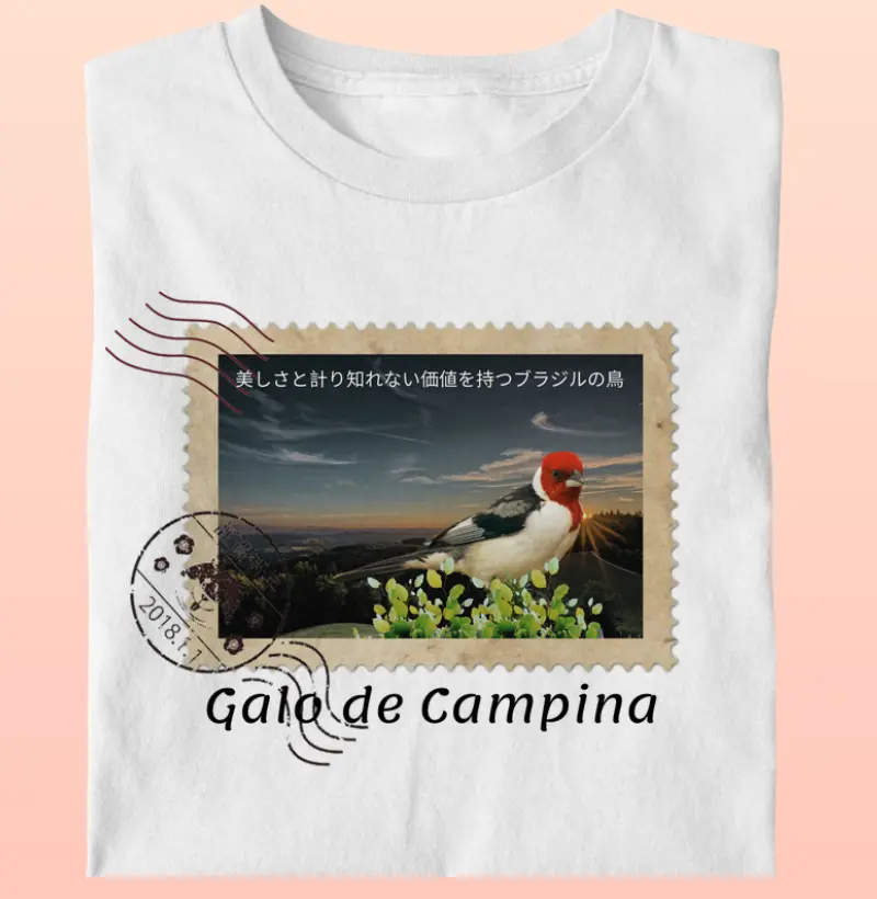 Galo de Campina selo postal