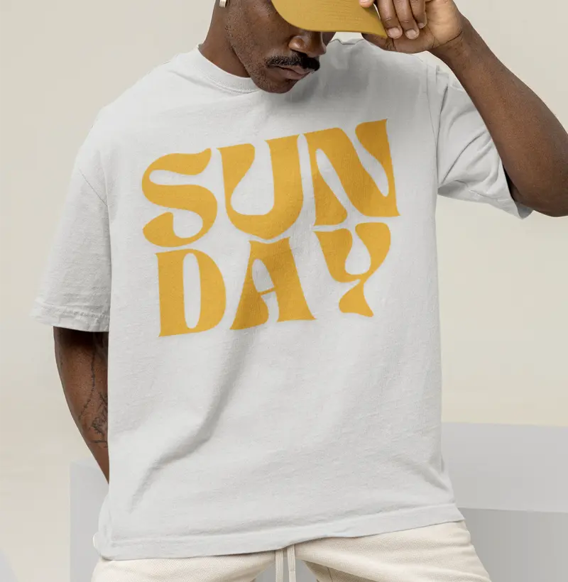 Sunday Yellow Oversized