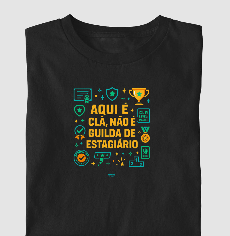 ClaPhrase Aqui É Clã Não É Guilda de Estagiário