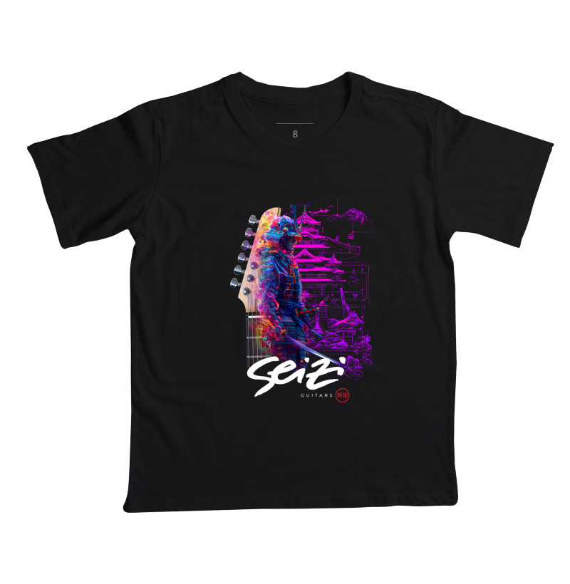 Seizi Samurai Guitar Neon