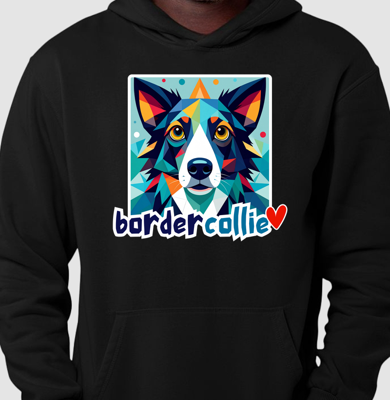 Geometric Border Collie