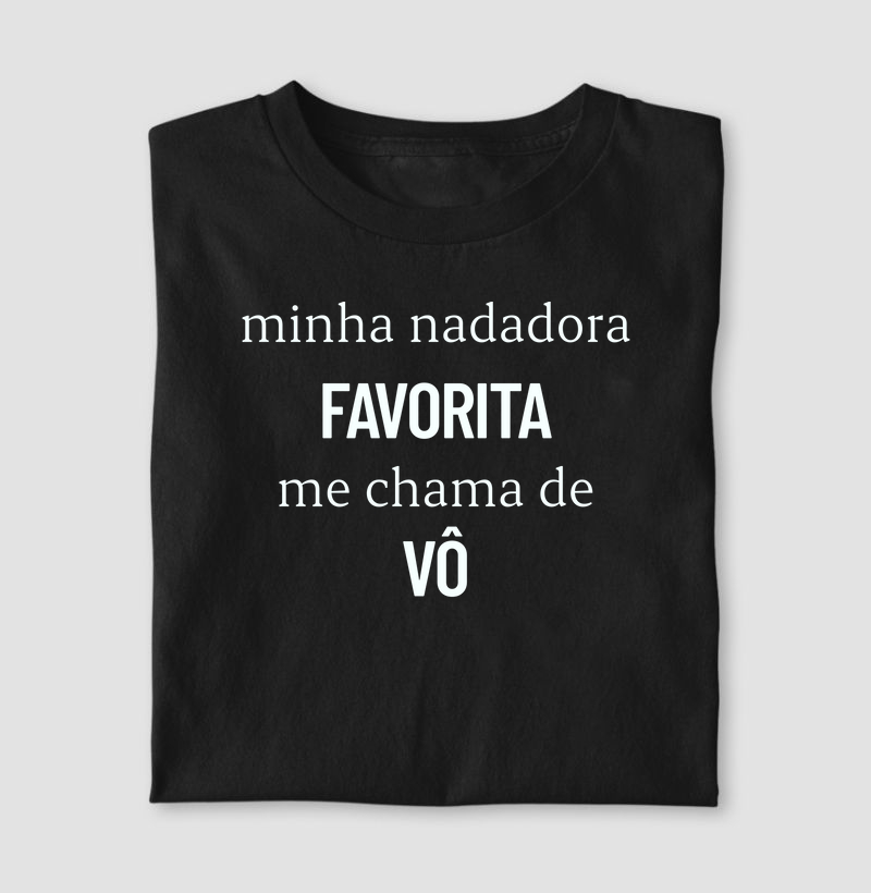 Minha nadadora favorita me chama de vô