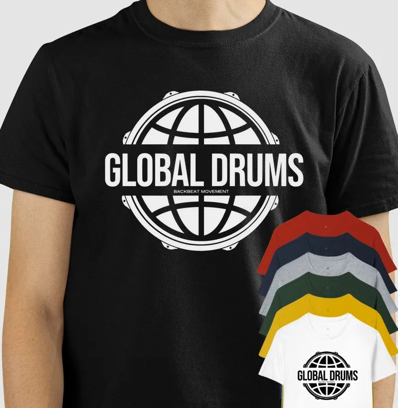Camiseta Classic Global Drums - Cores