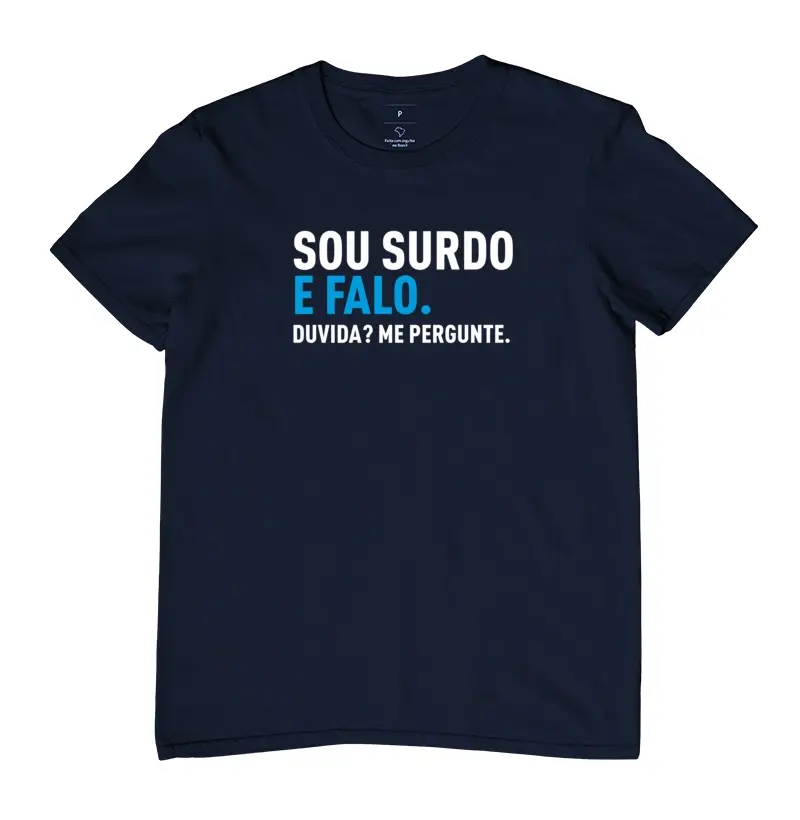 Sou surdo e falo / Sou surda e falo